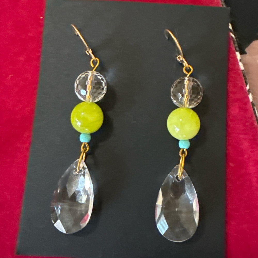 “Golden Hour Gleam” Earrings - Picture 6 of 6